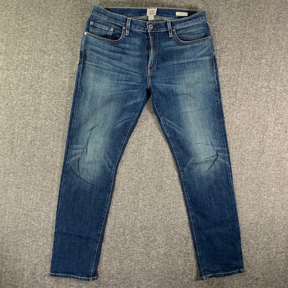 Flint And Tinder Selvedge Jeans Men 33x32 Slim Fit Pants Modern - Picture 3 of 14